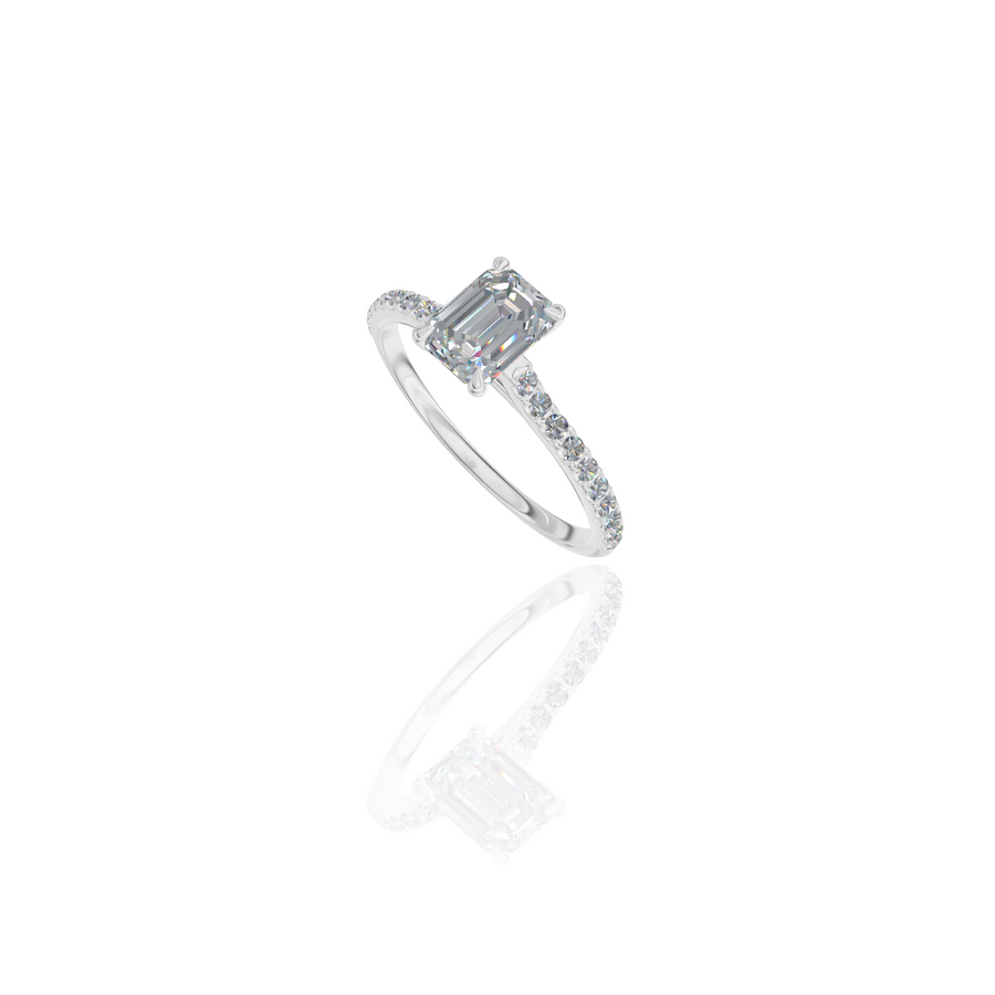 The Everlight Moissanite Ring