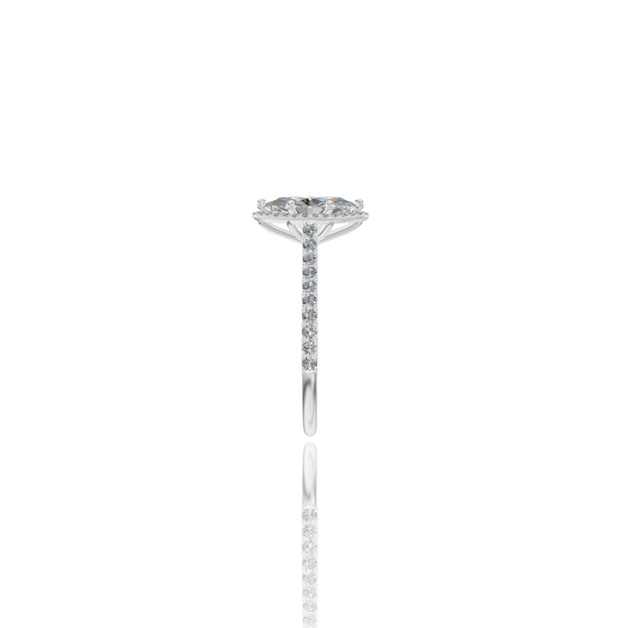 Crown of Light Moissanite Ring