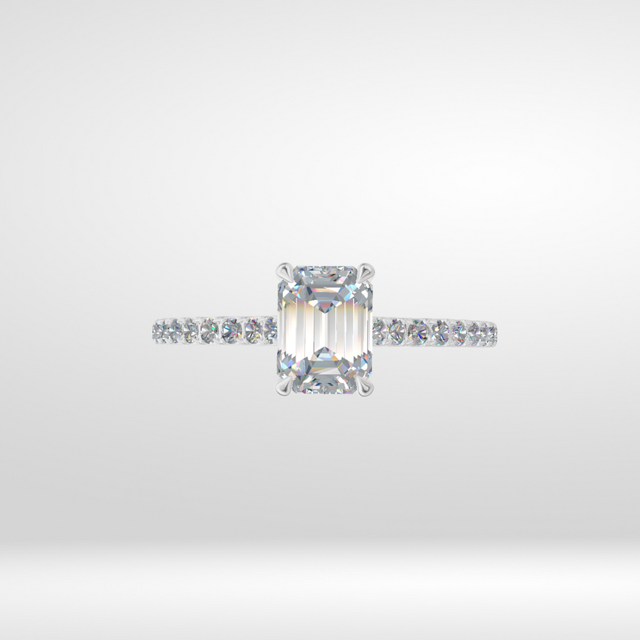 The Everlight Moissanite Ring