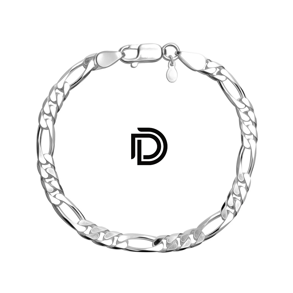 9mm Figaro Bracelet