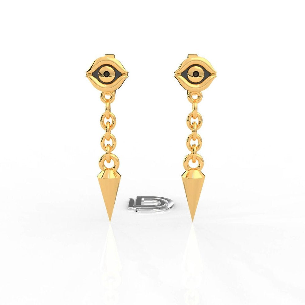 Hanging Spike Earring