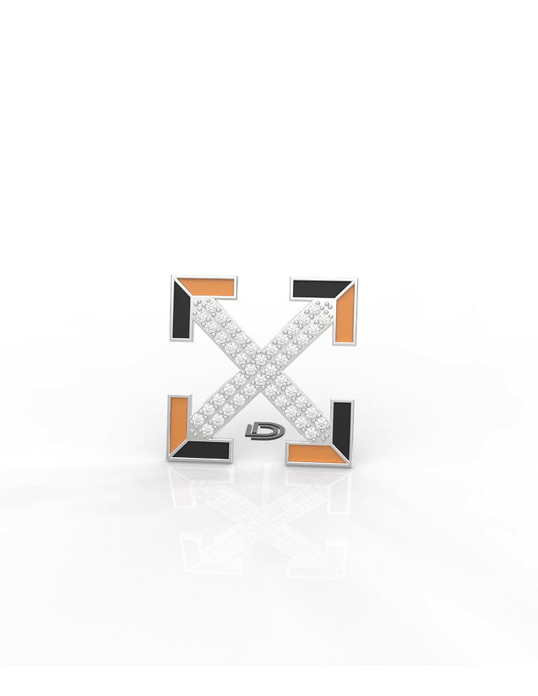 Off White Broach